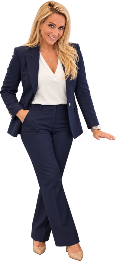Rachel Knox portrait used for the AI assistant